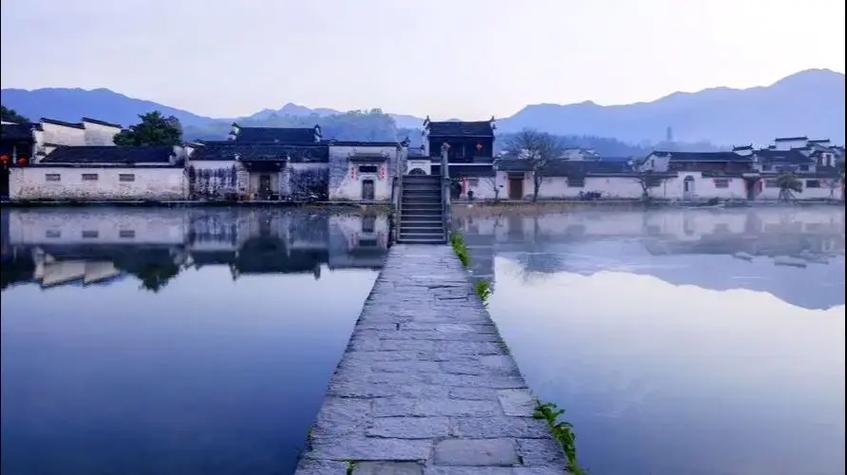 宏村旅游景区#风景如画的地方 #江南水乡美如画 #徽派建筑