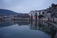 安徽旅游景点图片,2013年正月游之宏村旅游图片 - 蚂蜂窝图库 - 蚂蜂窝